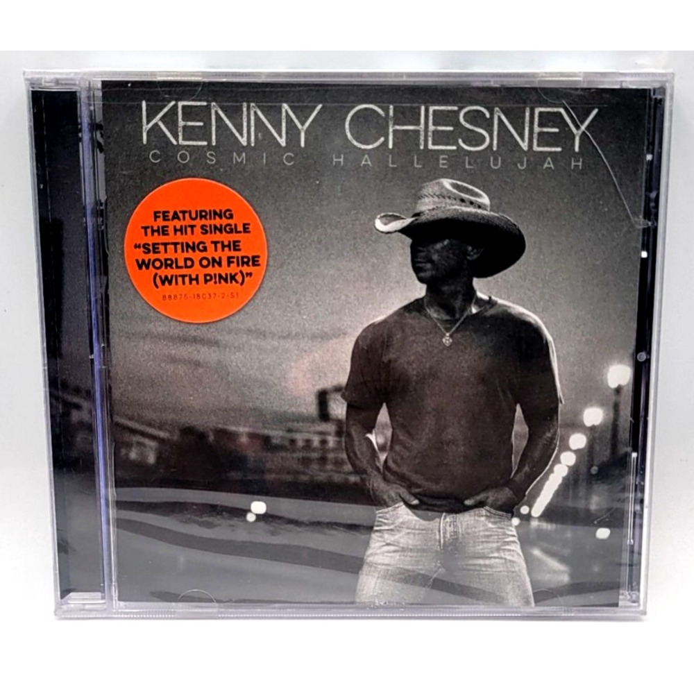 KENNY‎ CHESNEY - COSMIC HALLELUJAH NEW CD  SETTING THE WORLD ON FIRE SEALED NEW